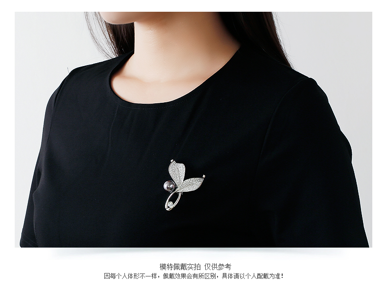 Broche femme en Nacre - Ref 1172458 Image 12