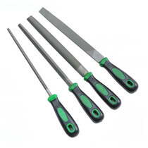 Power lion two-color handle plastic steel file flat file round file semicircular triangle 6·8·10·12 inch optional set