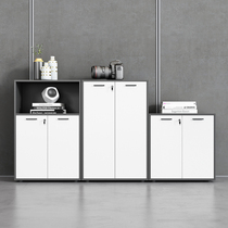 Wooden office filing cabinet short cabinet storage cabinet with lock filing cabinet information Cabinet A4 cabinet partition tea cabinet