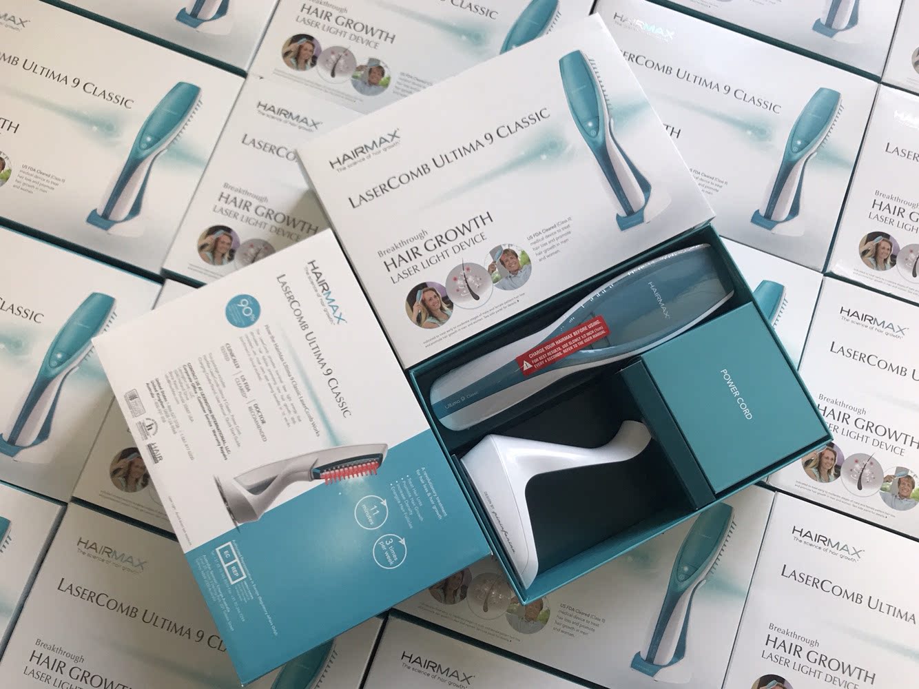 Direct Mail Hairmax Ultima 9 Classic Red Light Hair Growth Comb