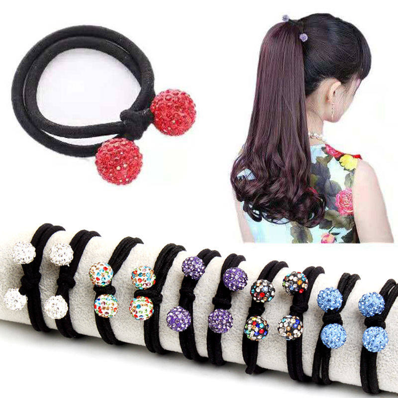 (Bold) Adult Hair Rope Head Rope Korean Version Versatile Hair Circle Adult Hair Tie Rubber Band Hair Accessories Head Jewelry