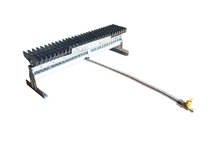 Roasting machine fire stove gas gas modified boiler special 30-needle fire pipe length 53cm