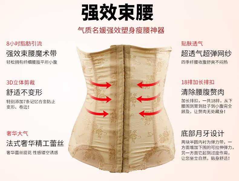 Corset C168 en nylon - Ref 671422 Image 6