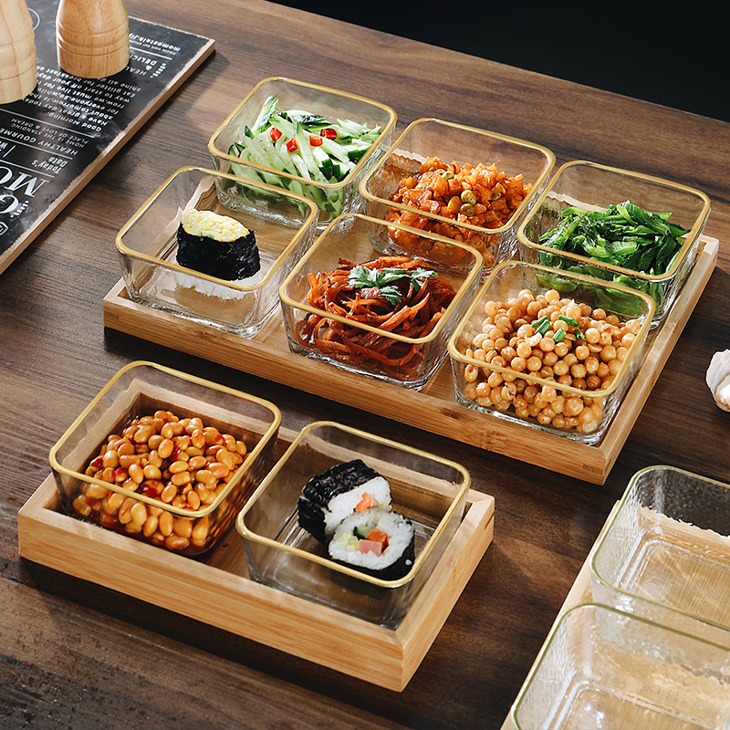 Seasoning dish seasoning bowl home dipping sauce sauce hot pot sauce sauce soy sauce vinegar sauce sauce dish snack dish glass small plate plate plate