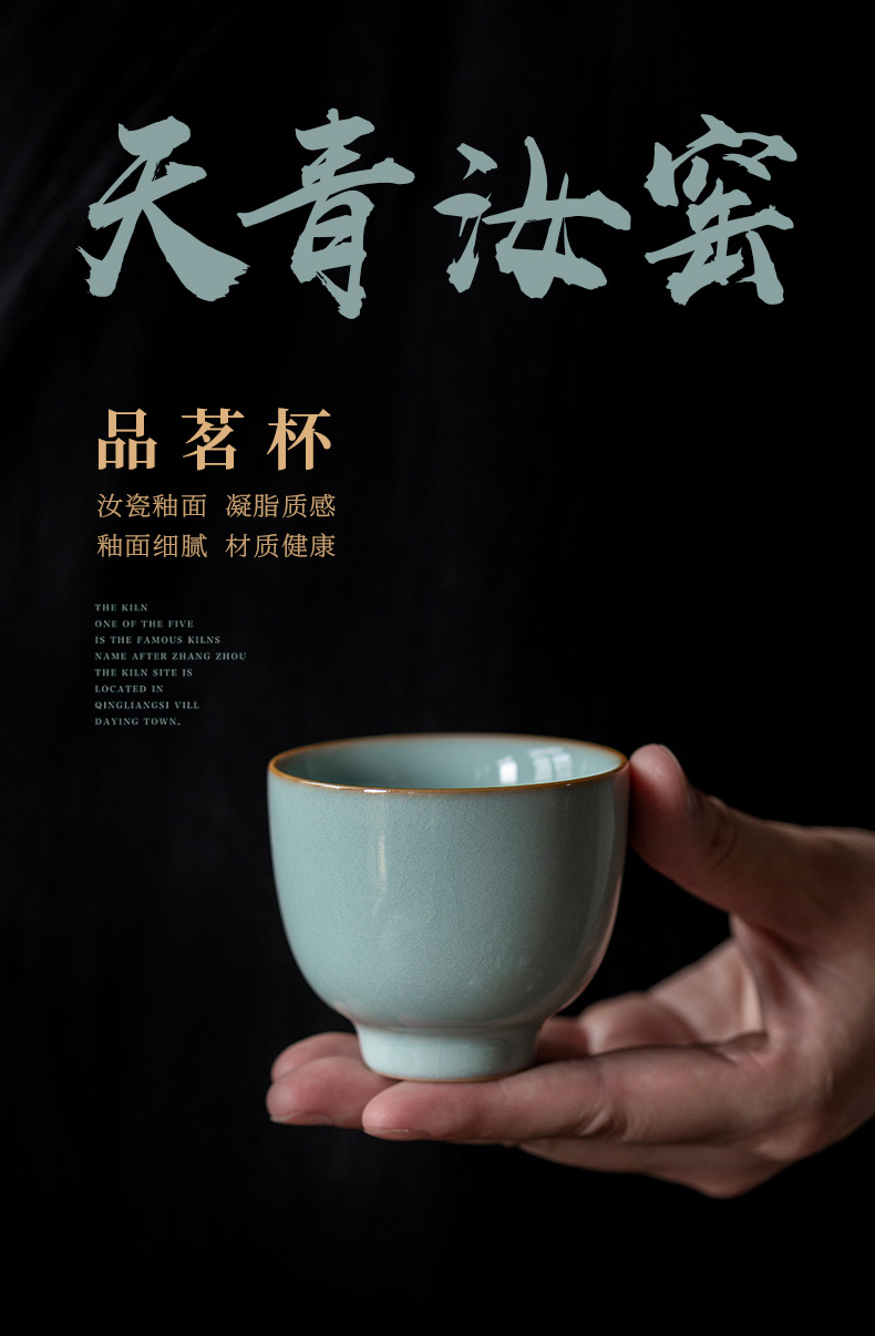 Ultimately responds to your high - end up sample tea cup ceramic cups household kung fu tea set on your porcelain masters cup single CPU