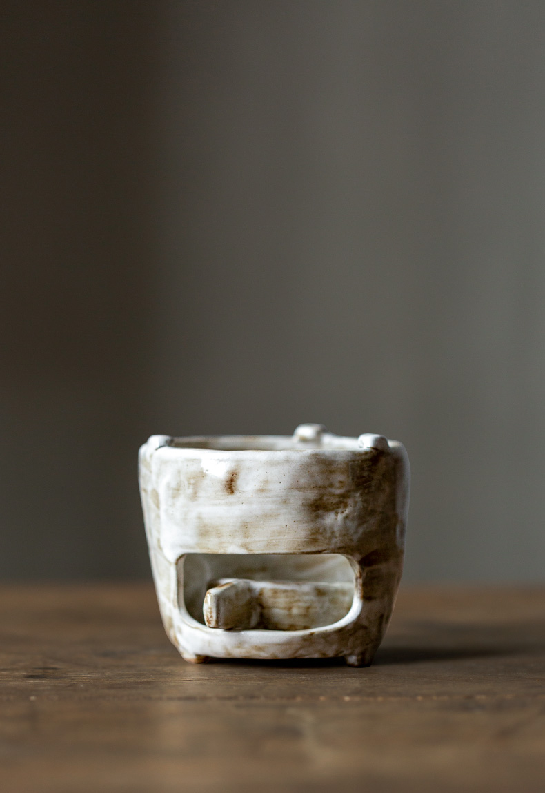 Ultimately responds warm tea table to restore ancient ways the wood up with deterioration insulation base tea based heating stove to warm tea boiled tea stove