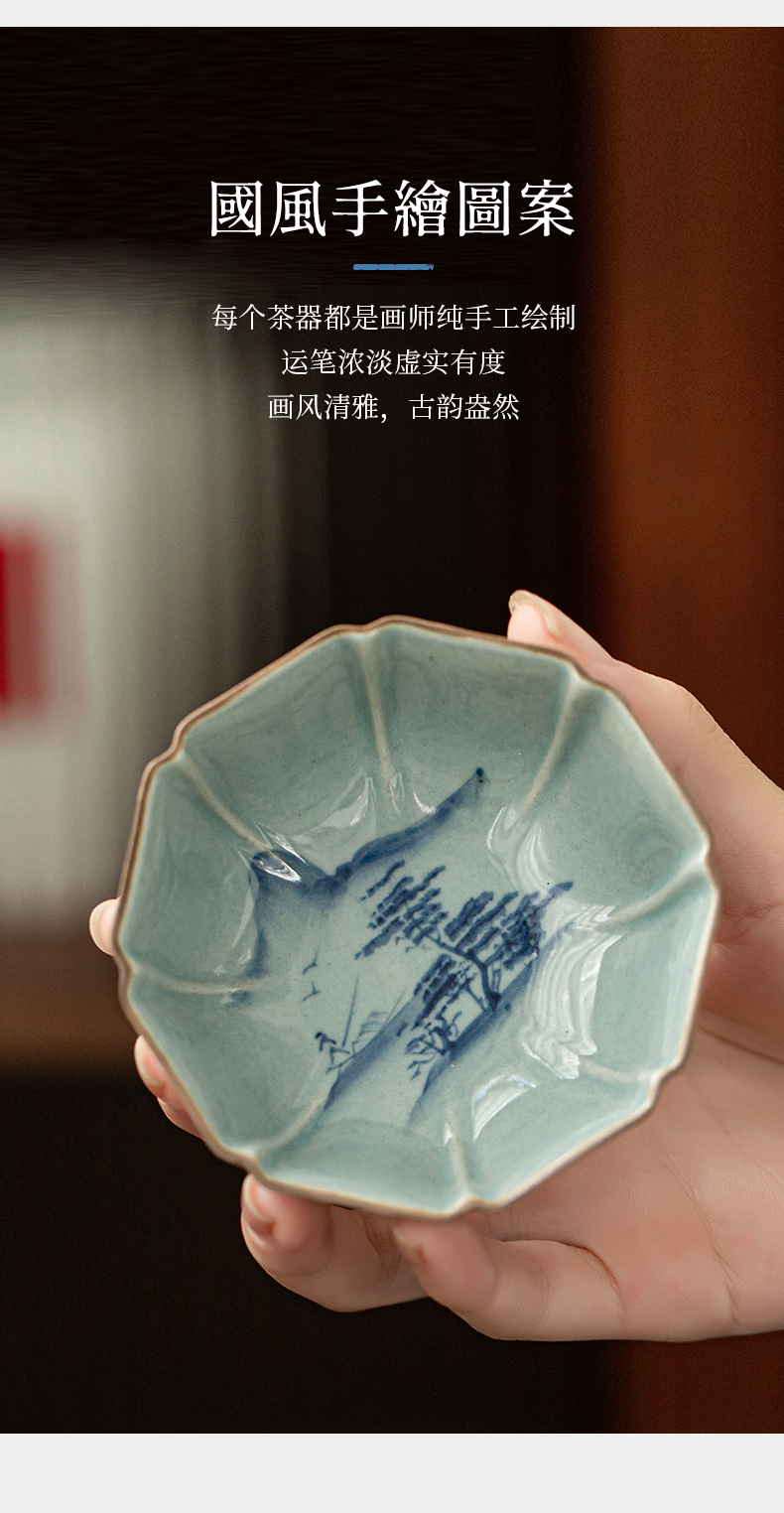Ultimately responds to jingdezhen hand - made ceramic cups single sample tea cup large antique kung fu master cup single cup tea cup