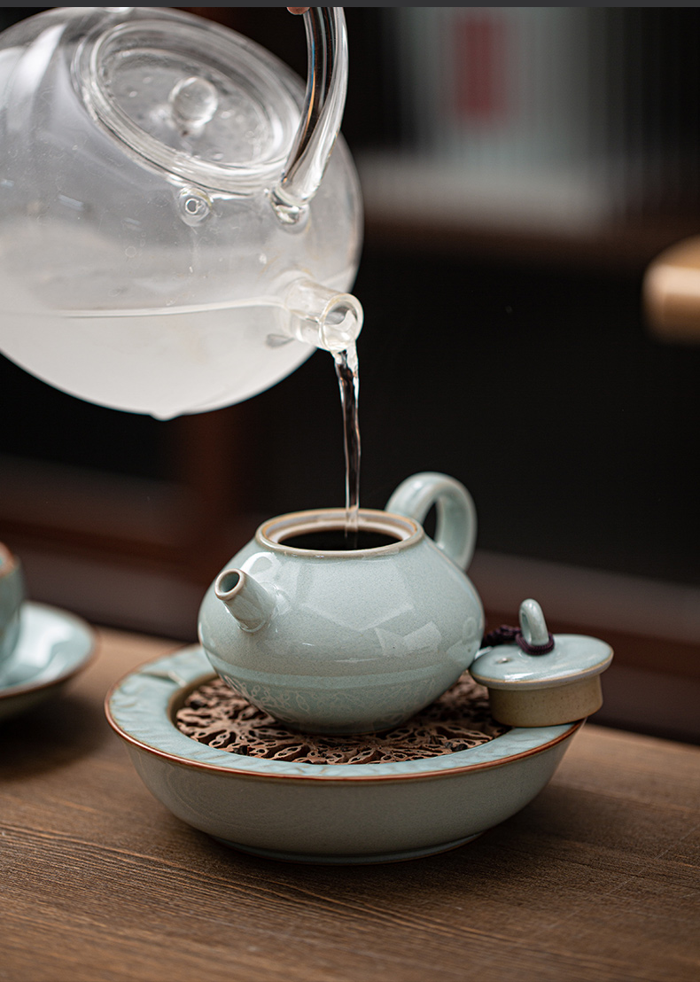 Ultimately responds to up slicing can keep little teapot individual contracted ceramic kung fu tea set the antique teapot single pot of masterpieces