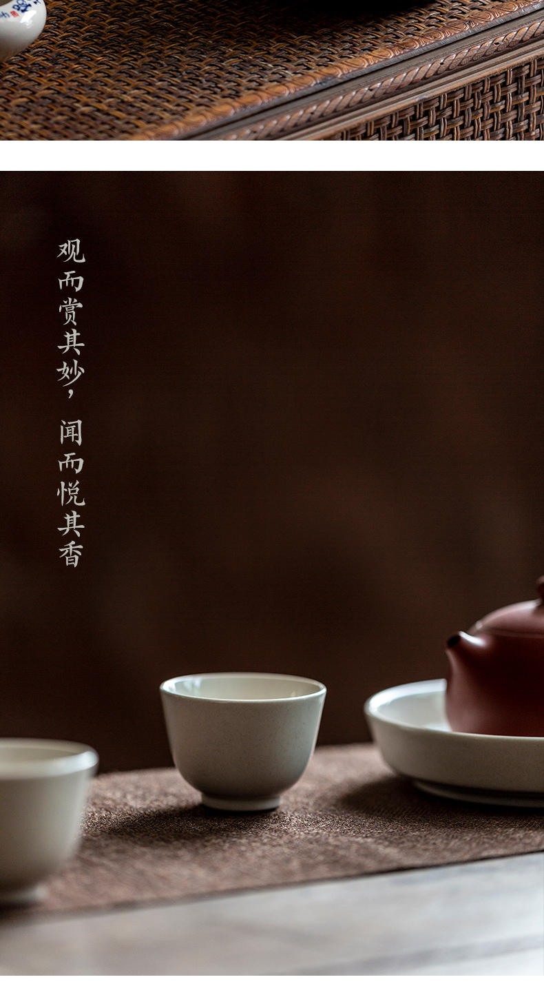 Ultimately responds to plant ash glaze ceramic cups sample tea cup kung fu tea tea cup household single CPU personal cup master CPU