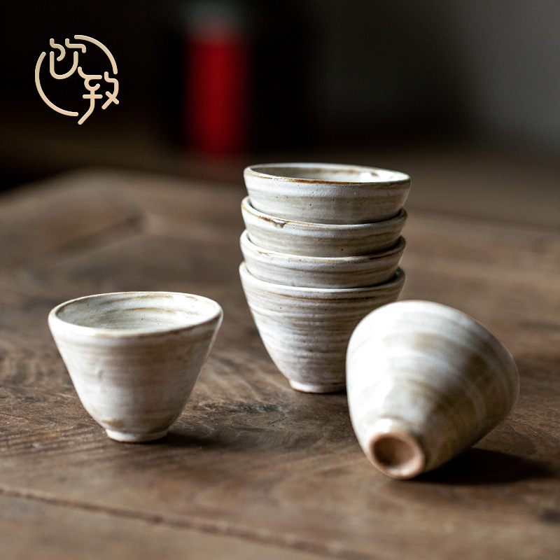Ceramic sample tea cup to restore ancient ways household tea drinks per single CPU personal cup master cup hands for a bowl of tea light cup
