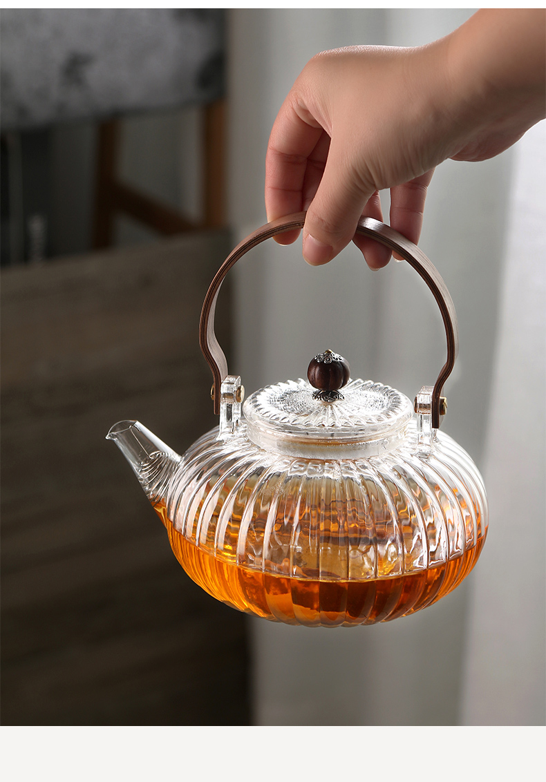 Ultimately responds to suit glass tea kettle teapot tea stove household girder pot of intelligent electric TaoLu special - purpose boiled tea