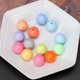 Акриловый аксессуар ручной работы, бусины, пластиковое украшение-шарик