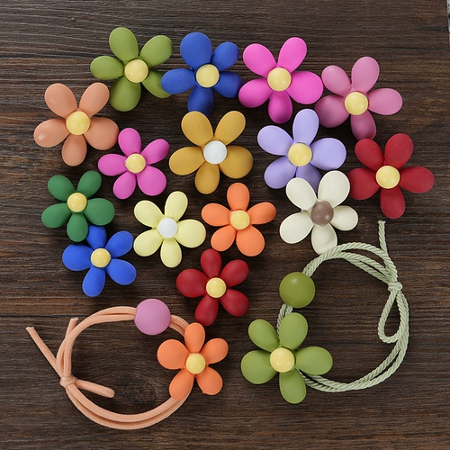 Акриловый ластик на солнечной энергии ручной работы, резинка для волос, аксессуар, большие бусины, «сделай сам»