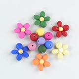 Акриловый ластик на солнечной энергии ручной работы, резинка для волос, аксессуар, большие бусины, «сделай сам»