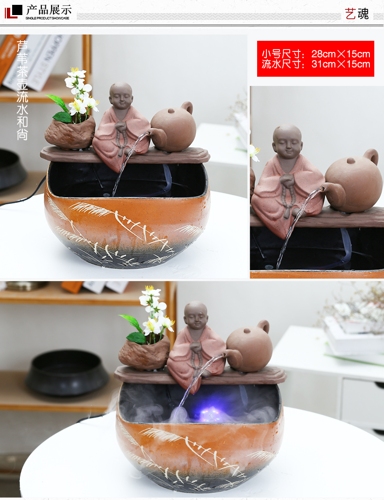 Package mail jingdezhen ceramic aquarium goldfish turtle cylinder water aquarium goldfish bowl creative small sitting room adornment