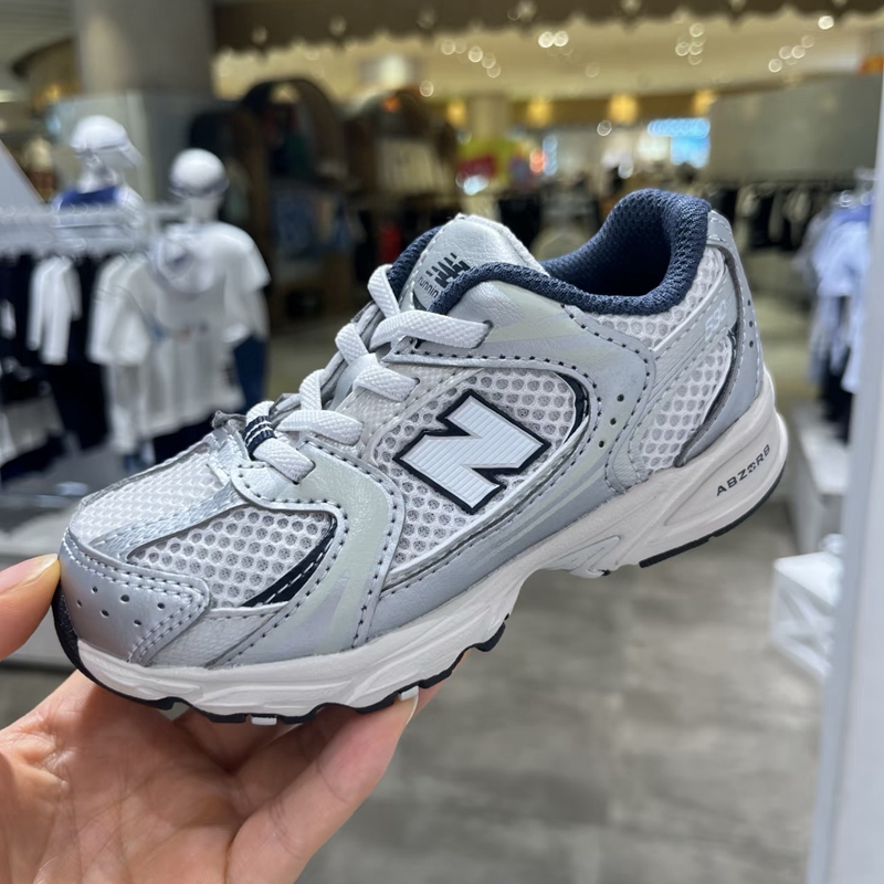 Nb530 Boys and Girls Kidsren's Sports and Casual Shoes for Large, Medium and Small Kidsren, Autumn and Winter Retro Running Shoes, Slip-On Toddler Shoes