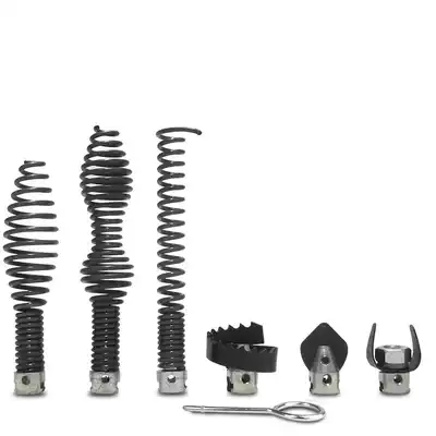 16mm pipe dredging cleaning machine knife head spring seven-piece dredger accessories Parts Drilling tool dredging head
