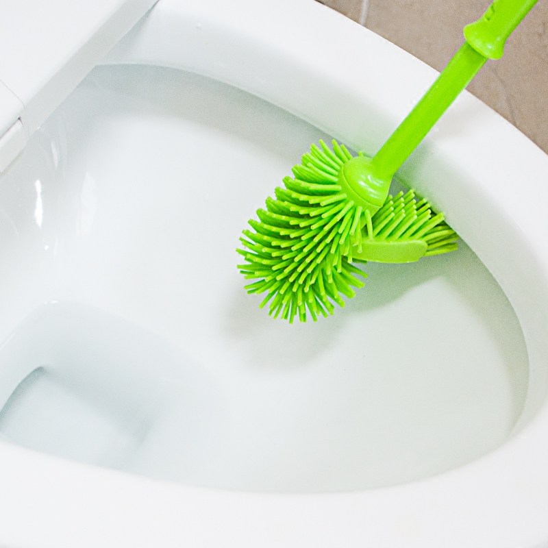 Home Toilet Brush With Barb Clean No Dead Angle Long Handle Soft Gross Toilet Brush Clean Toilet Brush Without Stained Hair