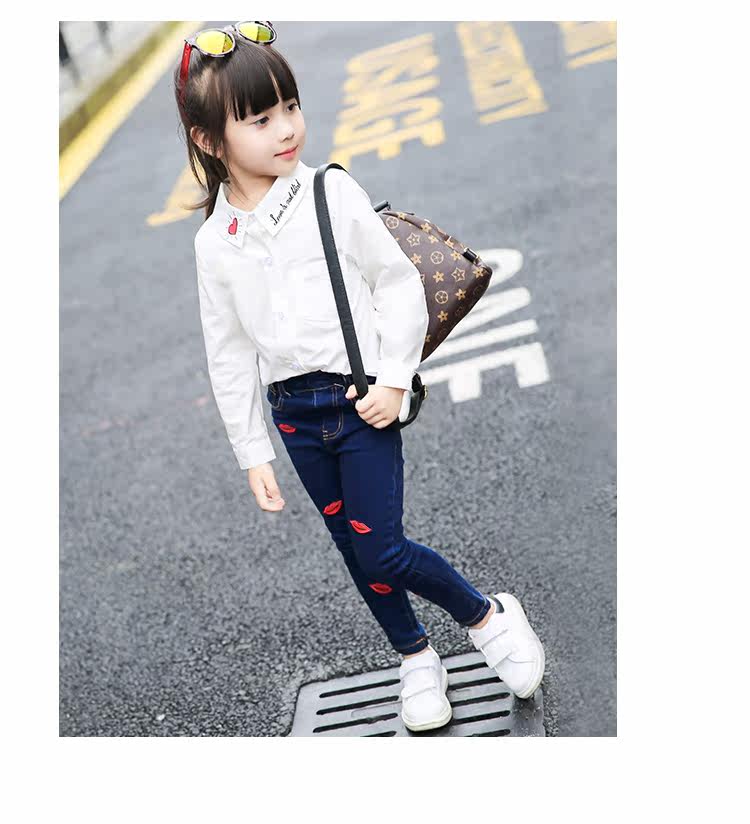 Chemise fille à manche longue - Ref 2086868 Image 23