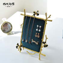 Time few times light extravagant desktop Jewelry Shelf Necklace branches Type of dressers Dressings Dressings for hanging ears Rack Creativity Pendulum