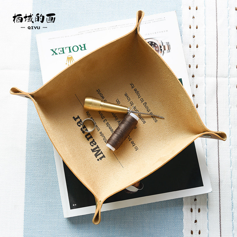 (lower than cost price out) Miscellaneous Leather containing box-Taobao