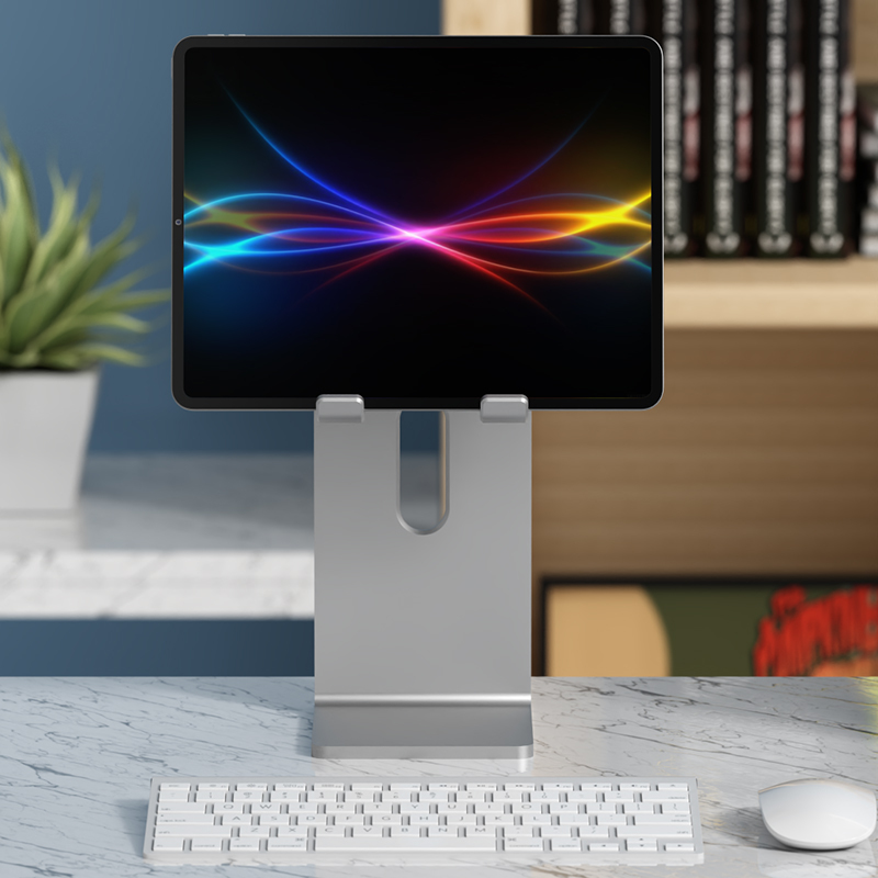 Crossline Tablet Stand Suitable for Apple iPad Pro Holder, Mobile Phone iPhone Lazy Support Stand, Xiaomi Huawei Matepad Lenovo Tablet Online Class Binge-Watching Adjustable Base