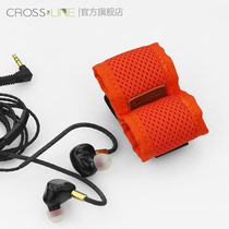 Earphone bag In-ear earphone storage bag Wire control earphone storage bag Backpack Shoulder strap Earphone portable storage bag
