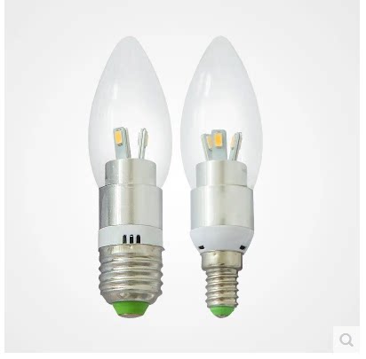 led candlelight bulb bulb pull lamp bulb E14 small screw 3w5W living room chandelier light source E27