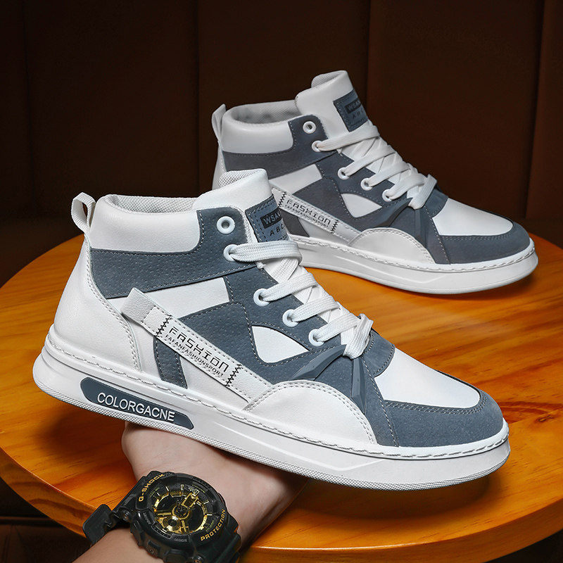 Tall men's shoes 2021 new autumn casual sports trend all-match sneakers net red aj Air Force No. 1 tide shoes