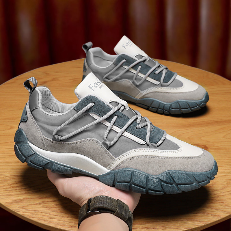 Waterproof non-slip abrasion-proof Lawshoes Shoes Spring Men Shoes Casual Sports Light Workboard Shoes Men Personality Tide Shoes