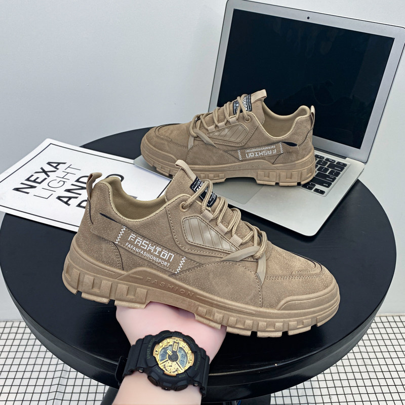 Four seasons labor insurance shoes men's lightweight breathable construction site work wear-resistant dirt-resistant waterproof anti-skid chef autumn tide shoes