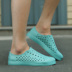 Giày lỗ nam mùa hè đôi dép và dép thường giày nam đi biển 2018 mới dép da nam giày thủy triều nam giày lining Sandal