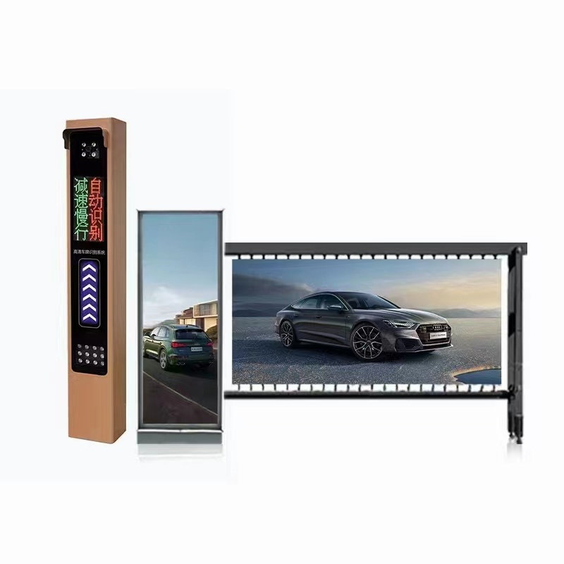 Advertising Gate Pass Gate License Plate Recognition Factory Gate Vehicle Gate Vehicle Gate School District Parking Lot Intelligent Toll System-Taobao