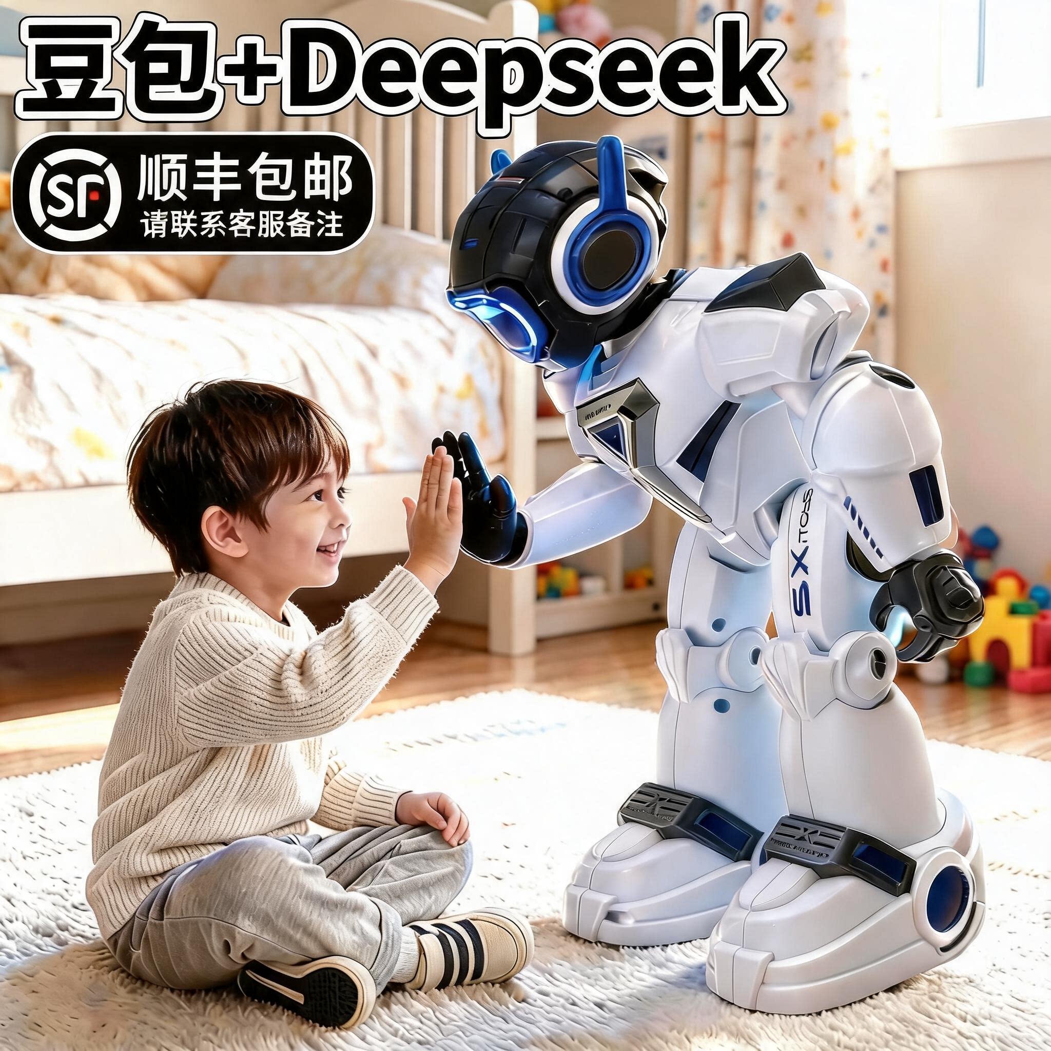 ai智能机器人儿童陪伴玩具3到6岁男孩子10生日礼物5男童2026新款4