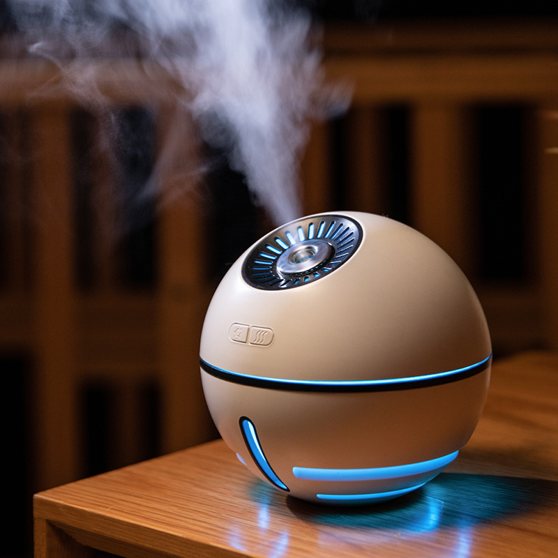 Space Ball Humidifier Office Desktop Small Spray Home Silent Bedroom Student Dormitory Mini Mini Men Gift High Value Wireless Rechargeable Portable USB Unplugged Night Light