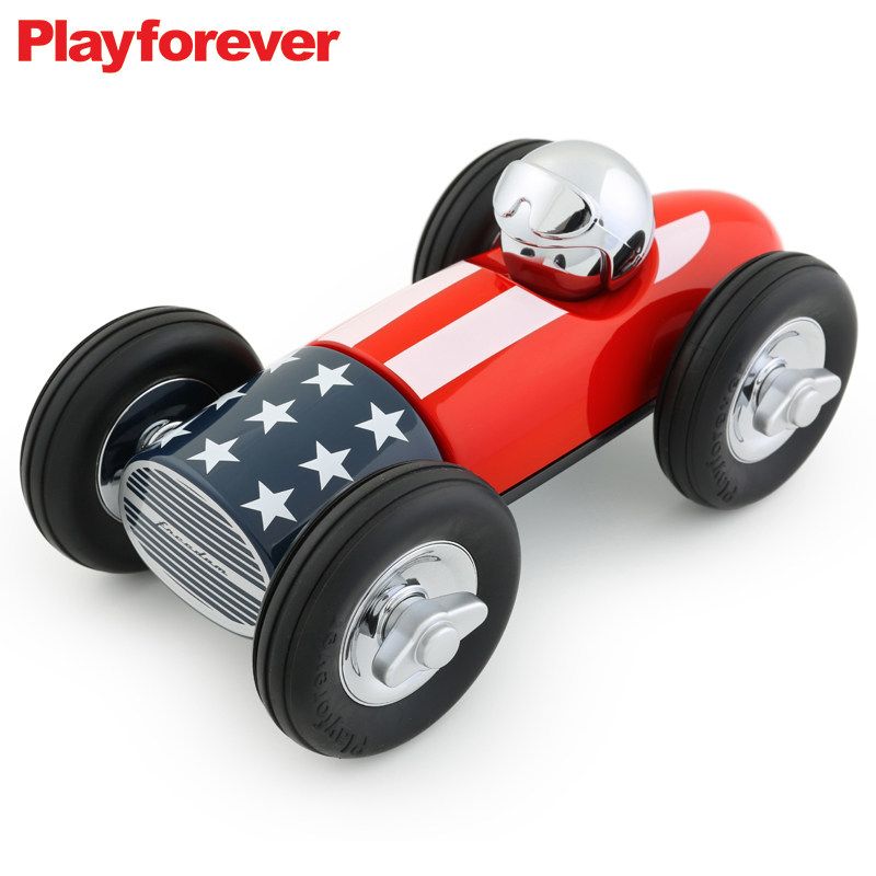 playforevier toy car model children emulation small car swing piece inertial police racing car kardin car