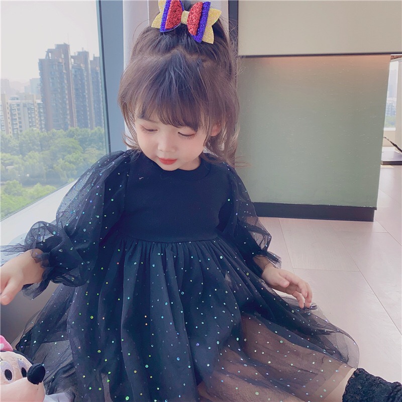 Doll slowly Lolita girls skirt spring and autumn dress girls princess dress Western style children's dress spring