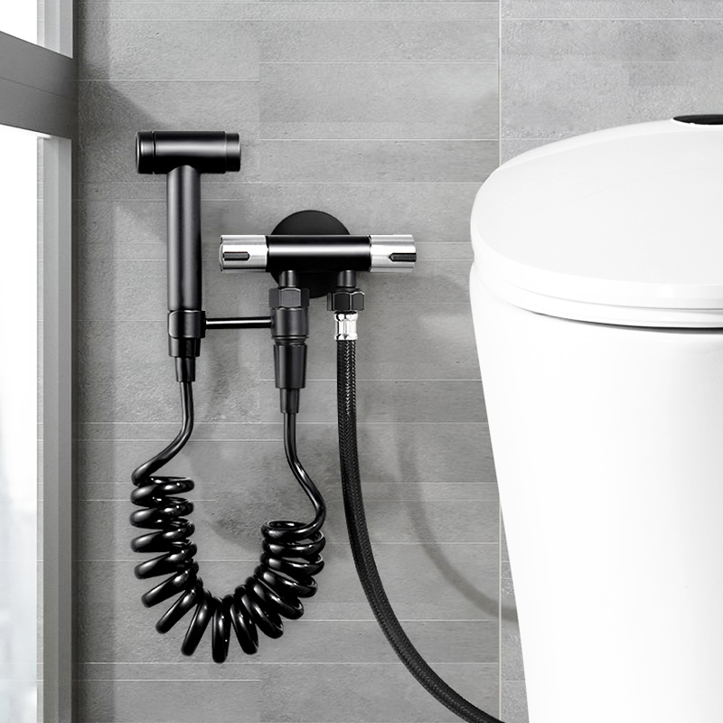 Makeup Room Toilet Spray Gun Companion Rinser Water Gun Wash Water Cleaner Balcony Washing Machine Handheld Booster Spray Head Suit