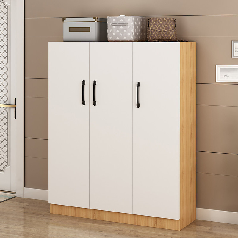 Shoe cabinet doorway large capacity entrance door integrated by wall storage cabinet Gard with high balcony containing cabinet shoe rack Easy