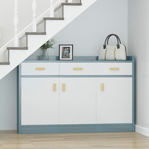 Hall shoe cabinet home door storage large capacity simple modern door cabinet multi-layer shoe rack simple door