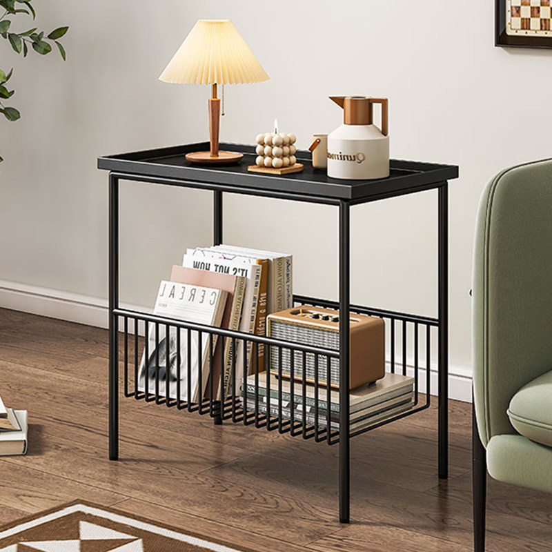 Sofa edge a few light lavish corners a few iron art small families Square Tea Table Living-room Table Bedside with small table shelving shelf