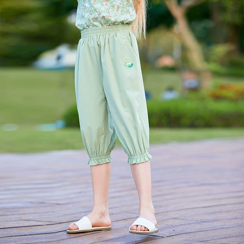 Быстросохнущие тонкие детские штаны для отдыха для школьников, подходит для подростков