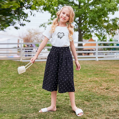 Летние хлопковые детские штаны, в корейском стиле, подходит для подростков