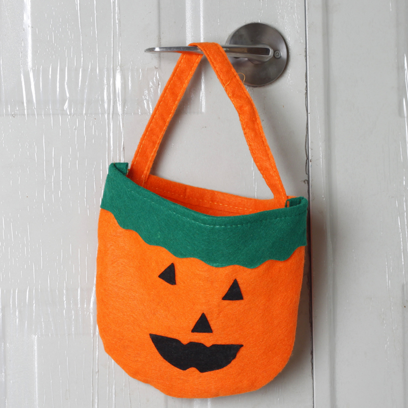 Dance Ghost Halloween Ghost Festival Lễ hội Trò chơi Cung cấp Hiệu suất Pumpkin Xô Pumpkin Bag Pumpkin Tote Bag - Sản phẩm Đảng / Magic / Hiệu suất đồ hóa trang cho bé gái