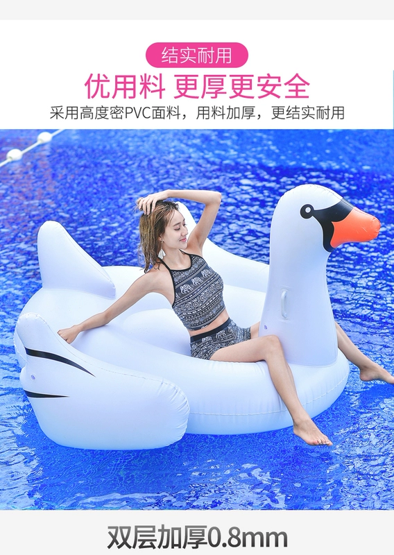 New bơi vòng trẻ em người lớn flamingo unicorn nước inflatable núi thiên nga giường nổi hàng nổi gốc