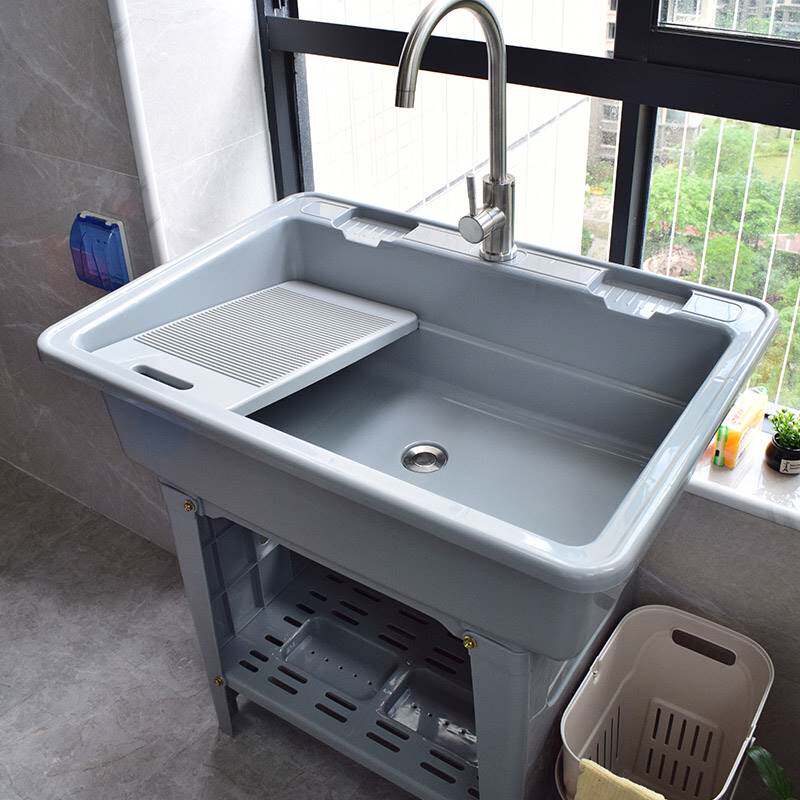 Xinjiang Environmental-friendly Harding Laundry Balcony Washing Balcony Plastic Balcony Kitchen Washing Tank Washing Desk