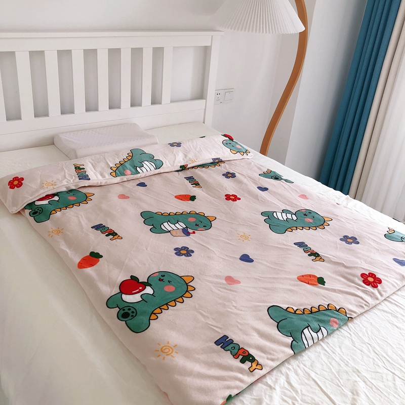 Children quilted autumn Winter by Kindergarten Thickened Cotton Quilt Core Coral Milk Suede Washable 120x150
