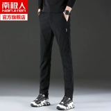 Мужские вельветовые зимние штаны для отдыха, коллекция 2021, свободный прямой крой