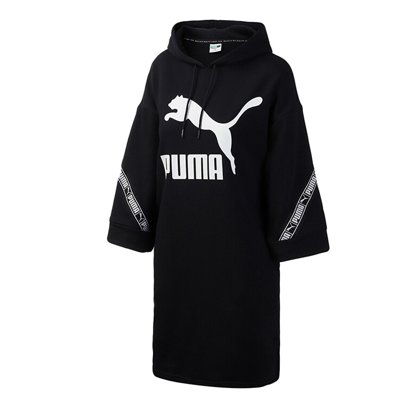PUMA Hummer đầm nữ 2019 mùa thu mới dây tiêu chuẩn bảy điểm tay áo thể thao áo len dài 596026 - Trang phục thể thao bộ thể thao nữ đẹp