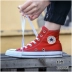Giày Converse Converse giày vải nam Giày nữ mùa hè mẫu Chang Chang chính hãng cổ điển giản dị giày cao cổ - Plimsolls Plimsolls